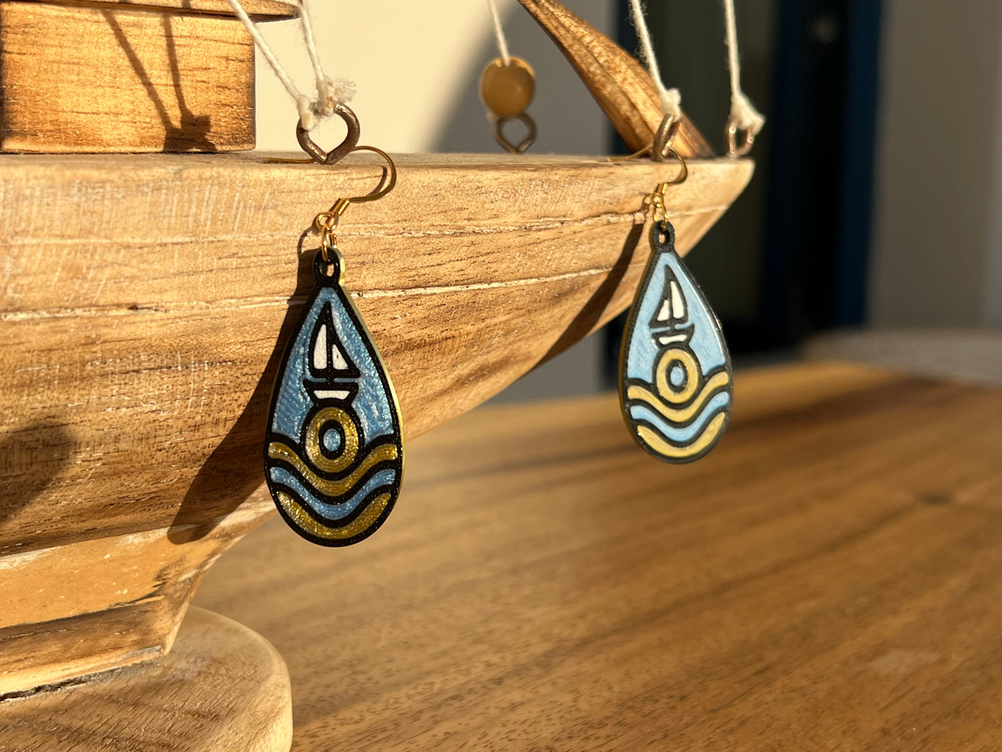 Calypso's Long Droplet Earrings.