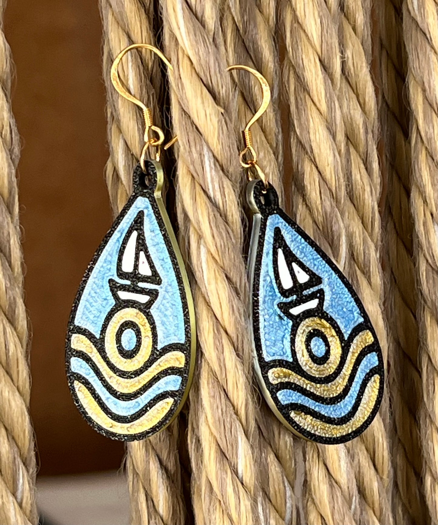 Calypso's Long Droplet Earrings.