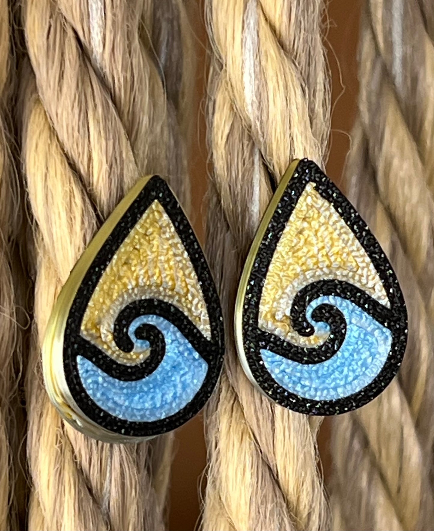 Calypso's Droplet Earrings. STUDS