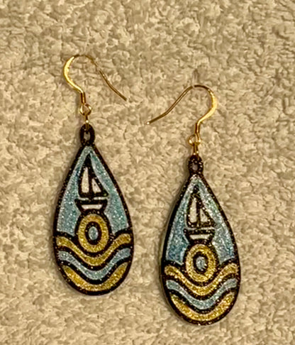 Calypso's Long Droplet Earrings.