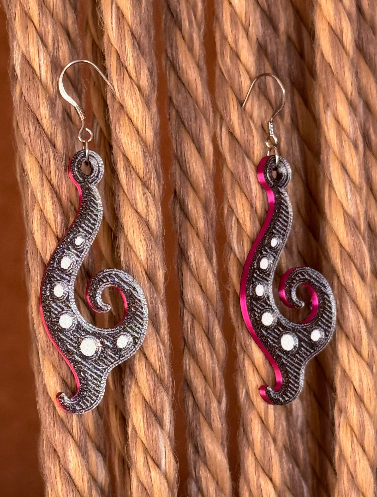 Abyssos Tentacle Hoop Earrings.