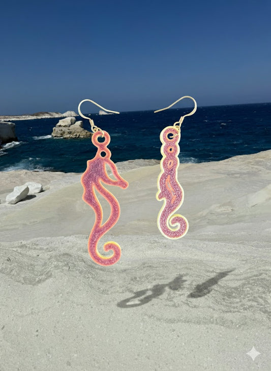 Hippocampus Earrings - (Only in chosen Marinas)